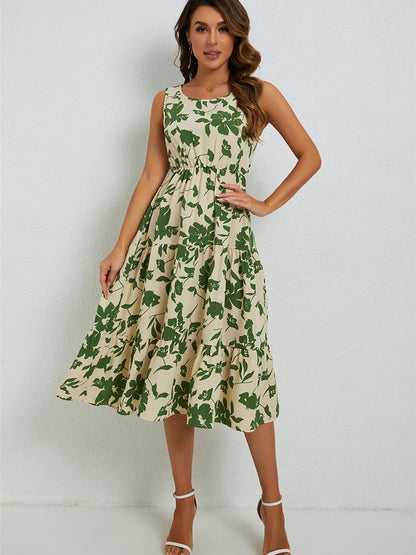 Mila | Floral Midi Dress