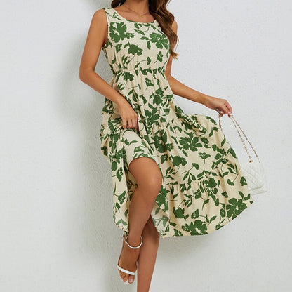 Mila | Floral Midi Dress